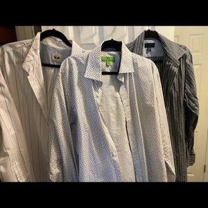 Mens size L Dress shirt bundle